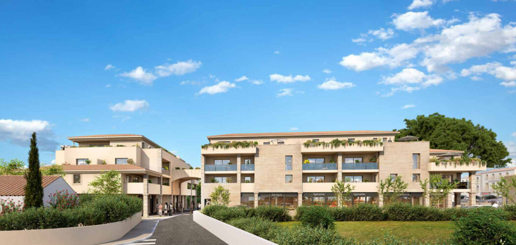 Programme immobilier neuf OMBREA - Baillargues centre proche des plages (34670) - Référence : 10998