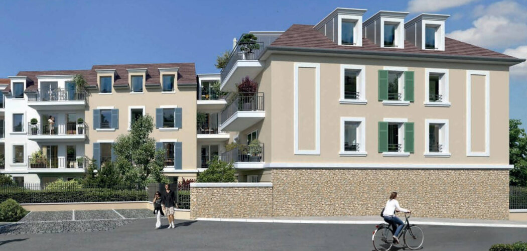 Programme immobilier neuf Pavillon de la Ferme du Chateau - Ballainvilliers : Appartements T2–T4 avec terrasses, vues château et proximité cœur de bourg (91160) - Référence : 9601