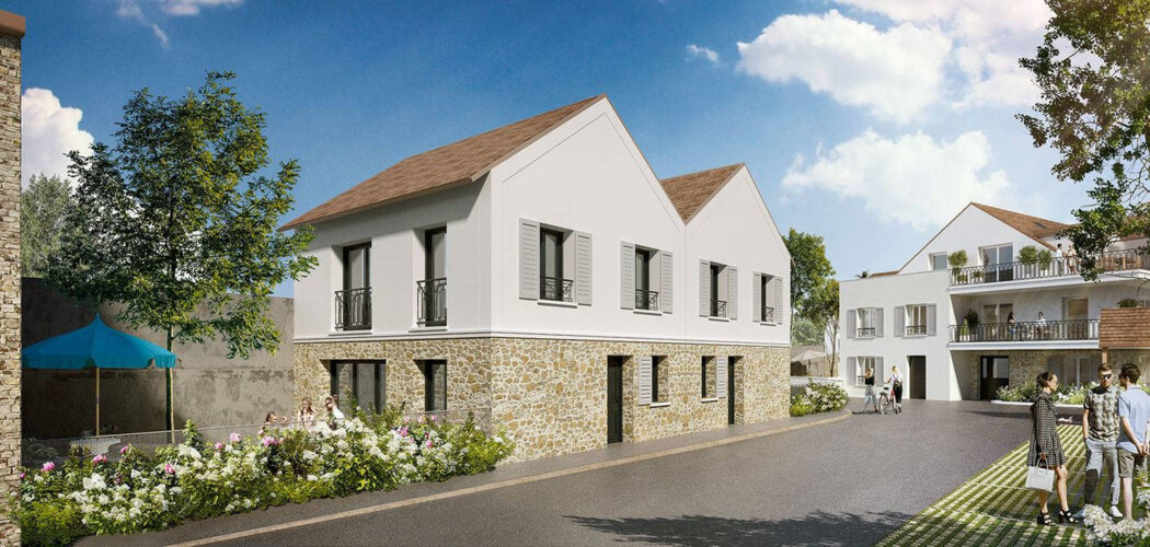 Programme immobilier neuf Le Cèdre Bleu - Ballancourt-sur-Essonne à quelques minutes à pied du RER D (91610) - Référence : 16524