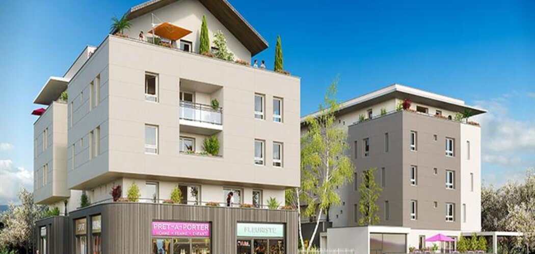 Programme immobilier neuf RÉSIDENCE ADÈLE - Barberaz - Appartements avec vue sur les montagnes et parkings sécurisés près de la Mairie (73000) - Référence : 1895