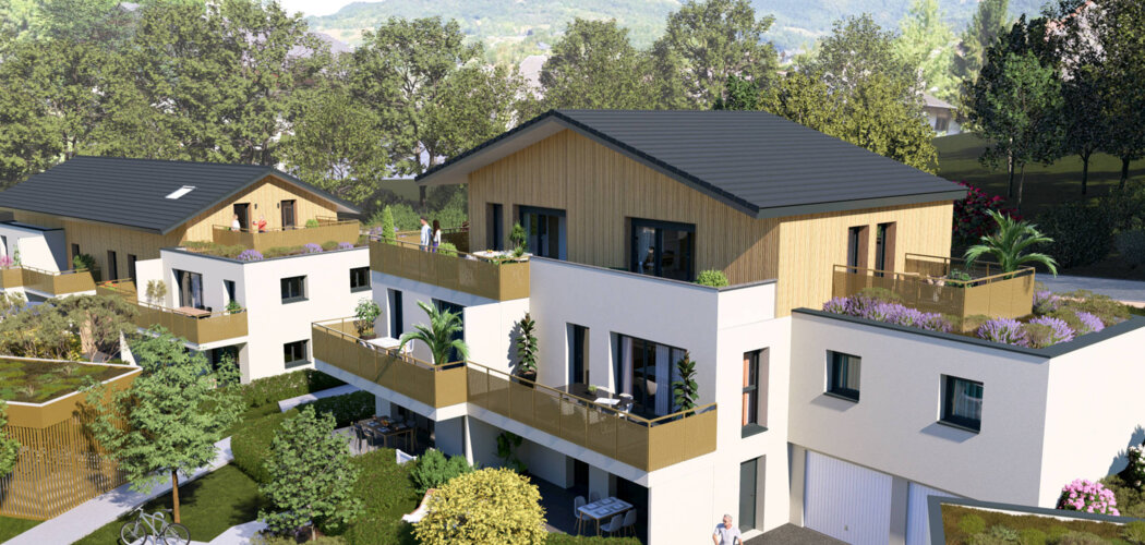 Programme immobilier neuf VIEUX VILLAGE - Barby à proximité immédiate du parc Malatray (73230) - Référence : 9544