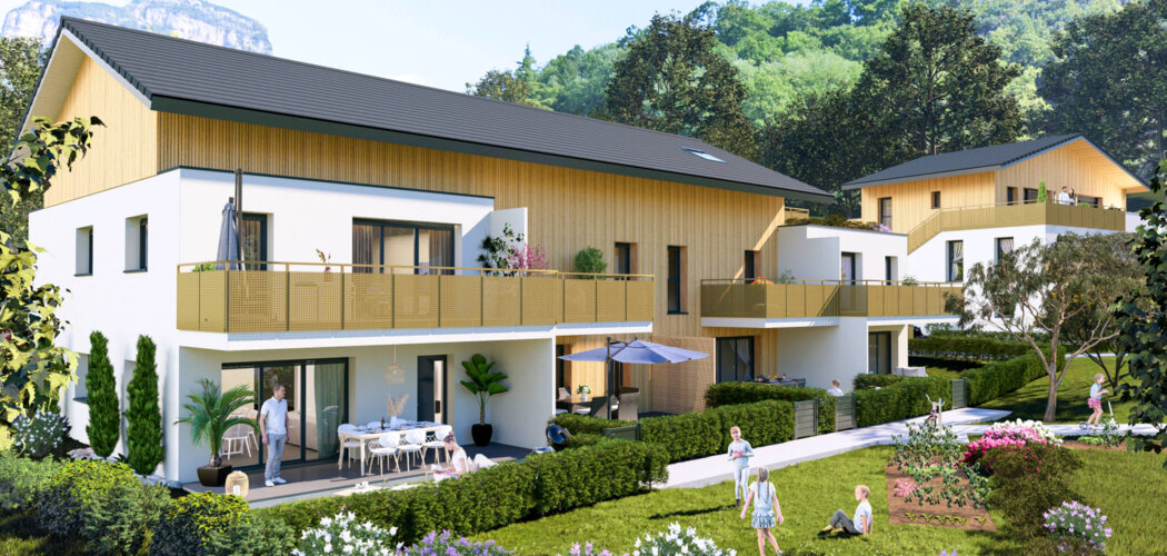 Programme immobilier neuf VIEUX VILLAGE - Barby à proximité immédiate du parc Malatray (73230) - Référence : 9544