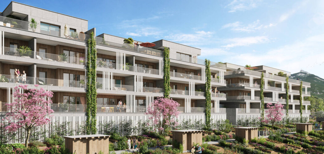 Programme immobilier neuf Arbor & sens - BAT F - Bassens panorama sur les massifs Granier et Belledonne aux portes de Chambéry (73000) - Référence : 11785