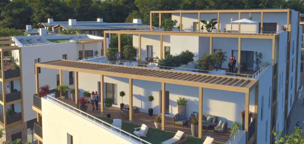 Programme immobilier neuf RESIDENCE MAITIA - Bayonne : appartements neufs du 1 au 5 pièces à 300 m de l’église St Pierre d’Irube (64100) - Référence : 10176