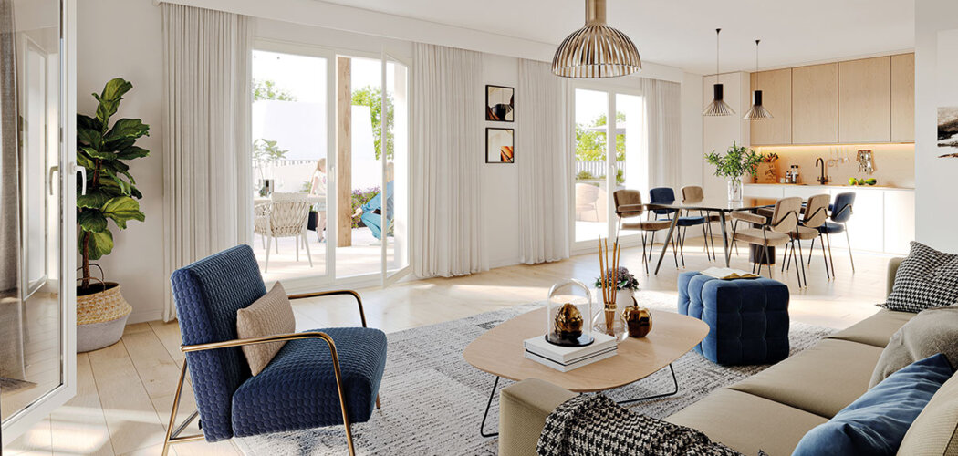 Programme immobilier neuf RESIDENCE ENEA - Bayonne : appartements neufs du 2 au 5 pièces à 6 min en vélo du centre-ville (64100) - Référence : 15442