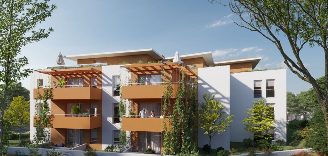 Programme immobilier neuf LE PATIOA - Bayonne Crouzade proche en bus du centre-ville (64100) - Référence : 10993