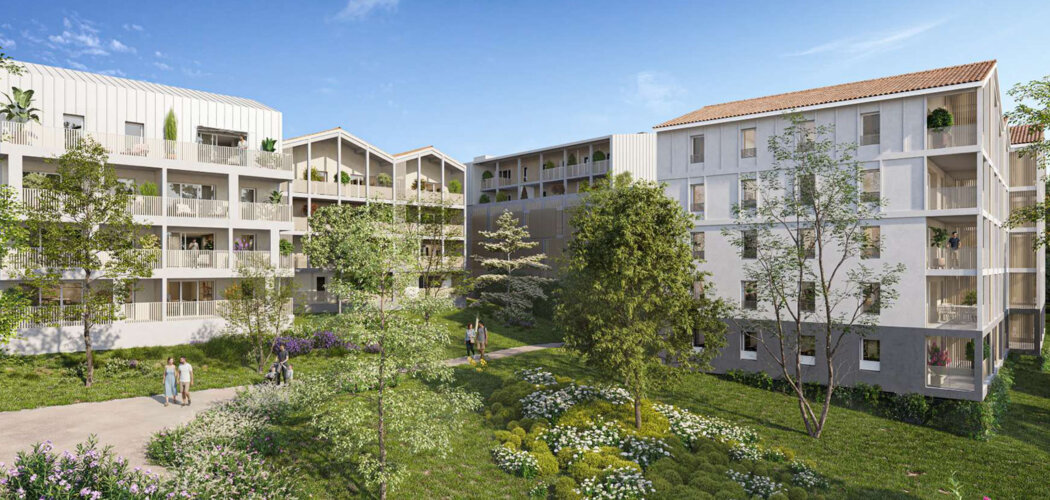 Programme immobilier neuf ATERPE ONA - Bayonne écoquartier Séqué à 10 min de l’Océan (64100) - Référence : 17374