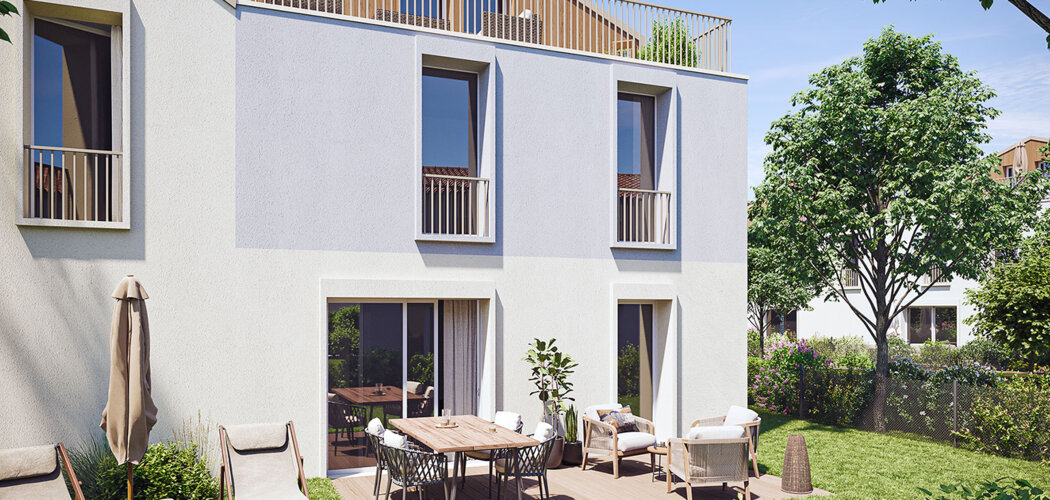 Programme immobilier neuf Les Villas Grande Borde - Bayonne maisons  avec panorama sur l’Adour (64100) - Référence : 15870