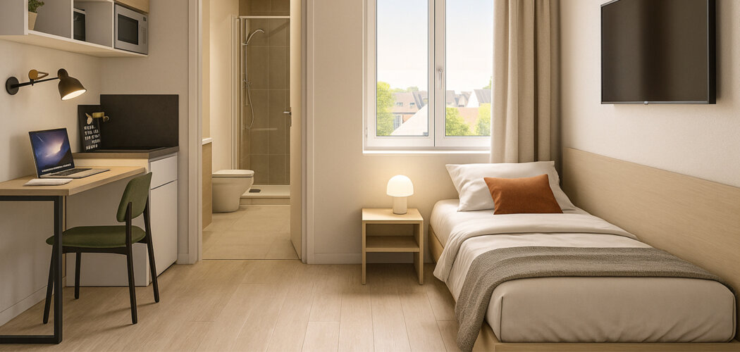 Programme immobilier neuf CAMPUS BAIONA - Bayonne résidence étudiante à deux pas  des campus (64100) - Référence : 15871