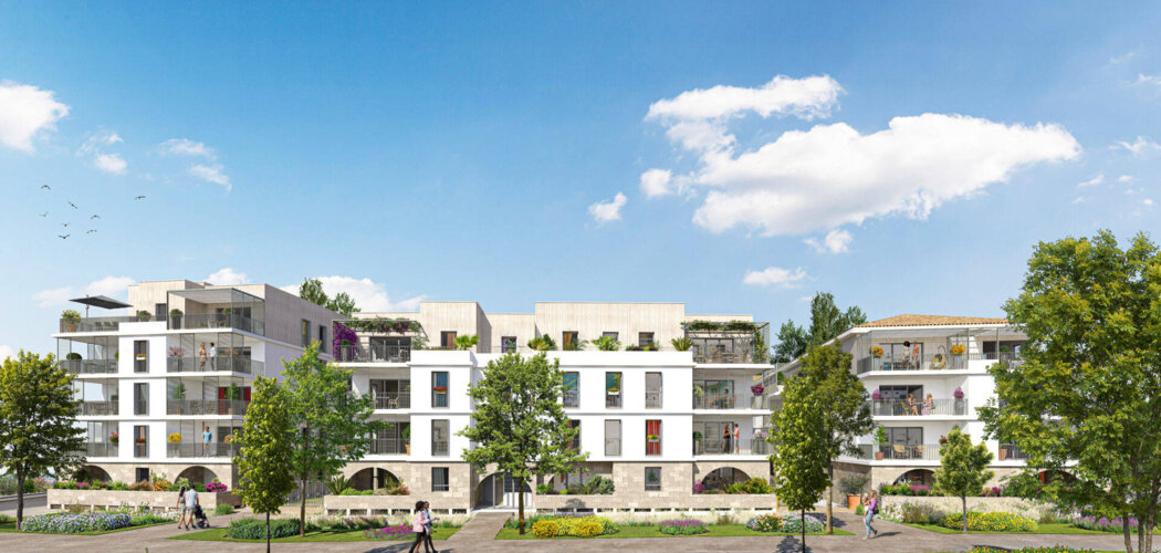 Programme immobilier neuf Le Patio des Berges - Beaucaire près de la gare (30300) - Référence : 10581