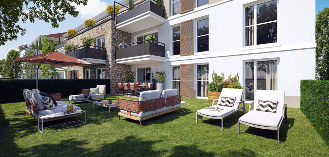 Programme immobilier neuf L'Ecrin de Pasteur - Beauchamp : appartements neufs du studio au T4 à 450 m de la gare Montigny-Beauchamp (95250) - Référence : 15842