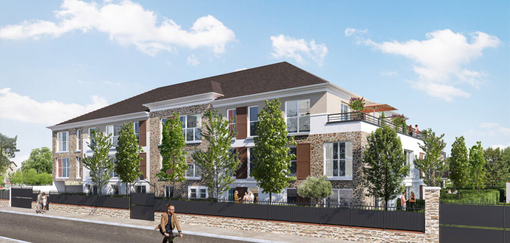 Programme immobilier neuf L'Ecrin de Pasteur - Beauchamp : appartements neufs du studio au T4 à 450 m de la gare Montigny-Beauchamp (95250) - Référence : 15842