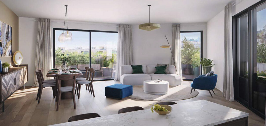Programme immobilier neuf LA PLACE - Beaulieu-sur-Mer proche port de plaisance (06310) - Référence : 14398