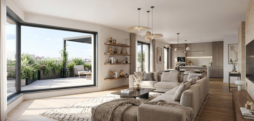 Programme immobilier neuf LA PLACE - Beaulieu-sur-Mer proche port de plaisance (06310) - Référence : 14398