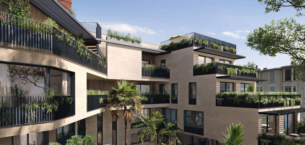 Programme immobilier neuf LA PLACE - Beaulieu-sur-Mer proche port de plaisance (06310) - Référence : 14398