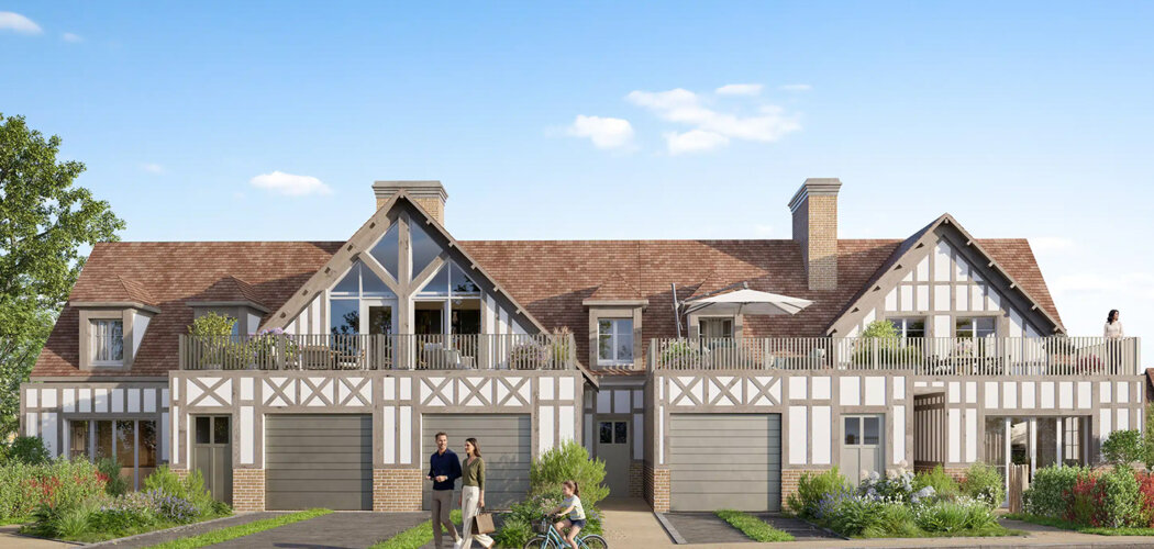 Programme immobilier neuf Les Hauts de Beaumont - Beaumont-en-Auge cadre normand proche Deauville (14950) - Référence : 17394