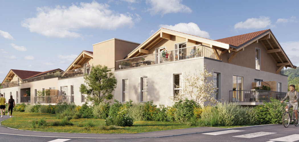 Programme immobilier neuf Bô-Salève - Beaumont : résidence neuve à 30 min en bus du Léman Express (74160) - Référence : 16154
