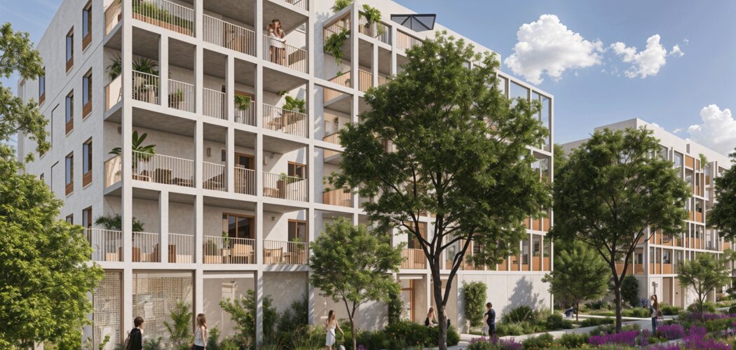 Programme immobilier neuf Les Jardins de Capelle - Bègles à quelques pas des berges de la Garonne (33130) - Référence : 14959