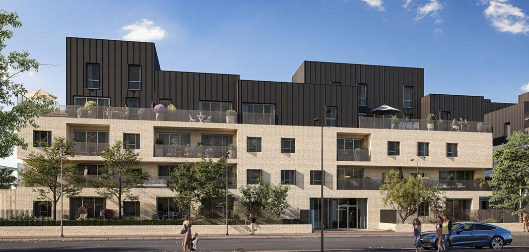 Programme immobilier neuf The Edge - Bègles : Appartements T2–T5 avec terrasses, parking et proximité Tram et commodités (33130) - Référence : 14626