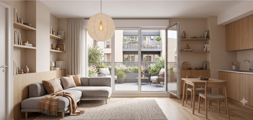 Programme immobilier neuf The Edge - Bègles : Appartements T2–T5 avec terrasses, parking et proximité Tram et commodités (33130) - Référence : 14626