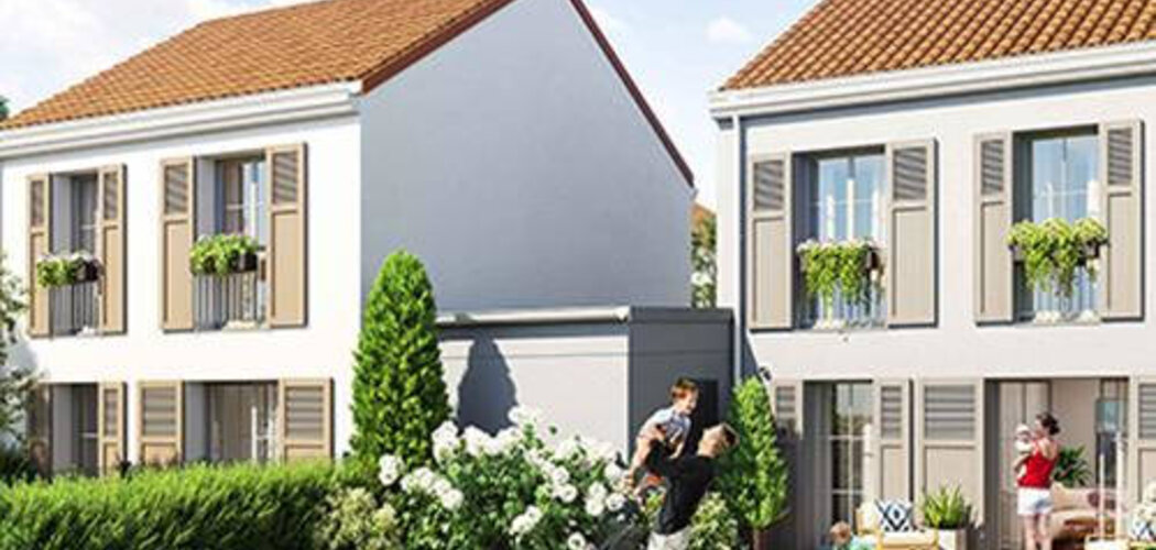 Programme immobilier neuf LE CLOS SERENA - Belloy-en-France : Maisons T3–T4 et appartements T2–T3 avec jardins, terrasses et garages à 20 min de Paris CDG (95270) - Référence : 14259
