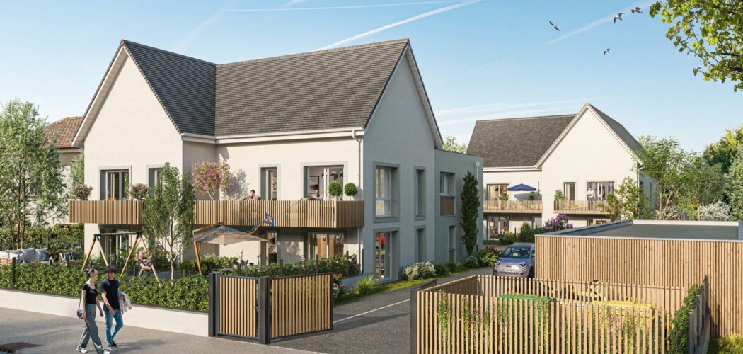 Programme immobilier neuf Les Villas de l'Avenue Quettier - Berck : appartements neufs 2 à 4 pièces à 450m de la plage et du centre-ville (62600) - Référence : 15852
