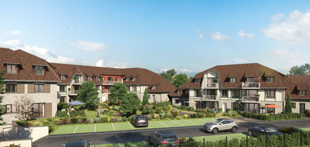 Programme immobilier neuf Cottage - Berck : Appartements T2–T3 avec terrasses, jardins privatifs et proximité centre-ville (62600) - Référence : 14500
