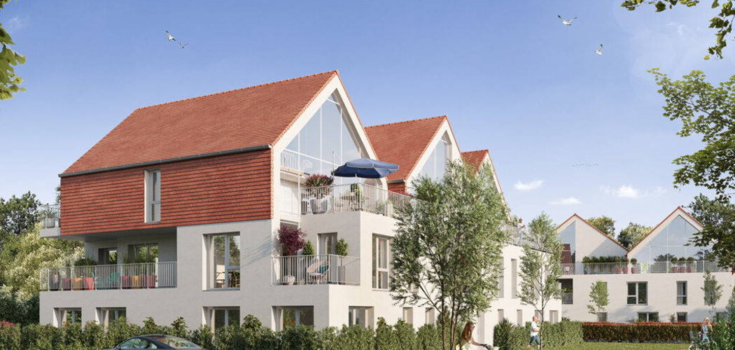 Programme immobilier neuf OXYGÈNE - Berck : Appartements T2–T4 avec terrasses, parking et proximité quartier résidentiel Bois Magnier (62600) - Référence : 14618