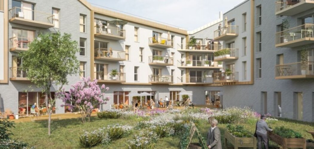 Programme immobilier neuf Cerfs volants - Berck : résidence senior en centre-ville à proximité de la plage, 120 logements meublés (62600) - Référence : 18025