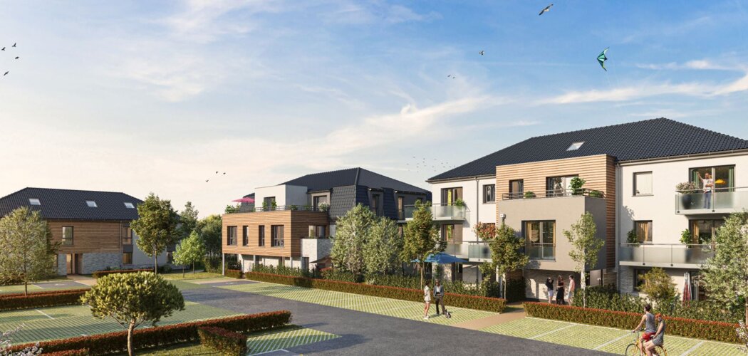 Programme immobilier neuf Carré Marine - Berck secteur centre équestre à deux pas de la mer (62600) - Référence : 10351