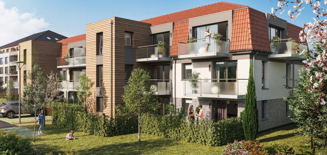 Programme immobilier neuf Carré Marine - Berck secteur centre équestre à deux pas de la mer (62600) - Référence : 10351