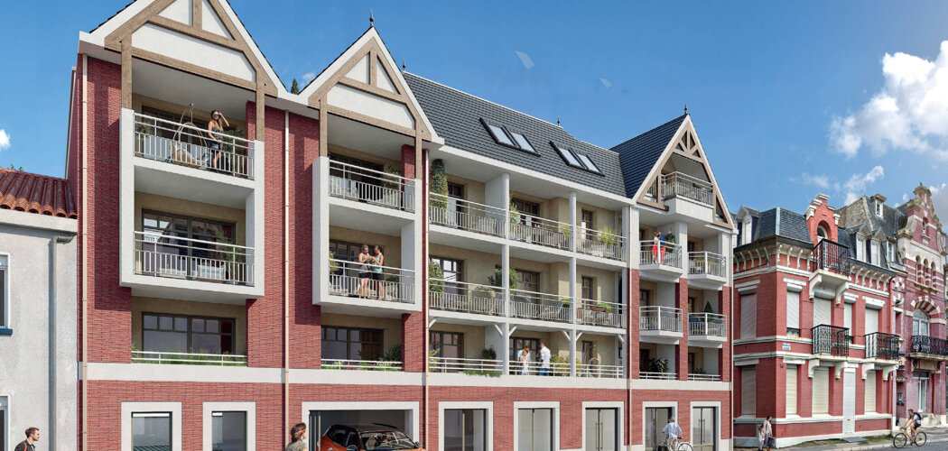 Programme immobilier neuf VILLA BELVED'R - Berck-sur-Mer proche plage et commerces (62600) - Référence : 12698