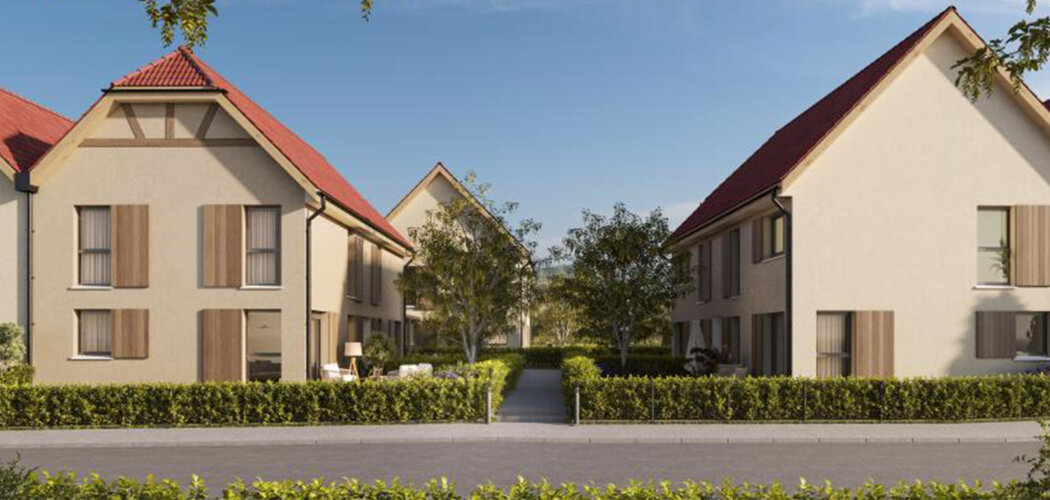 Programme immobilier neuf les carrés signature - Berstett proche du centre de Strasbourg (67370) - Référence : 13847