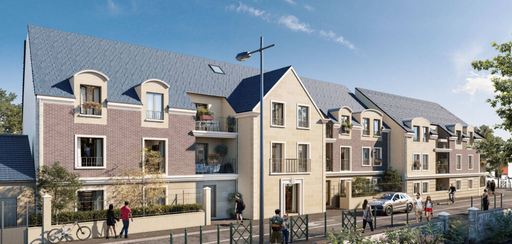Programme immobilier neuf Les Jardins de Castille - Bessancourt à proximité du Transilien H (95550) - Référence : 7762