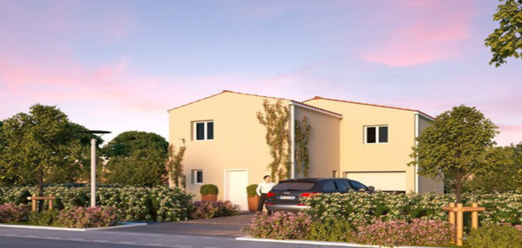 Programme immobilier neuf DOMAINE DES COTEAUX - Bessières : Maisons T4 avec jardins, stationnements et climat méditerranéen aux portes de Toulouse (31660) - Référence : 5496