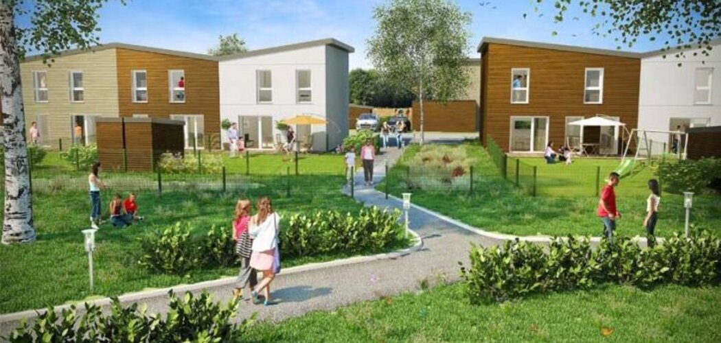 Programme immobilier neuf Bétheny - Bétheny : 45 maisons T3–T5 en ossature bois avec jardins et économies d’énergie
 (51450) - Référence : 11992