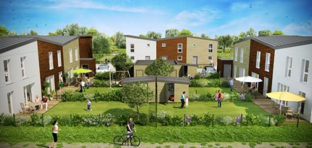 Programme immobilier neuf Bétheny - Bétheny : 45 maisons T3–T5 en ossature bois avec jardins et économies d’énergie
 (51450) - Référence : 11992