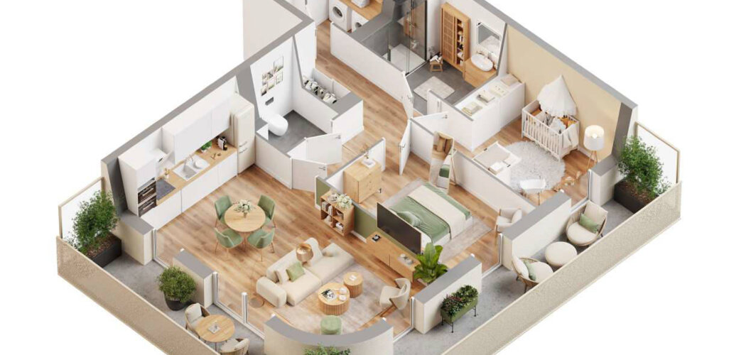 Programme immobilier neuf Équinoxe - Béthune à deux pas de la gare SNCF (62400) - Référence : 15831