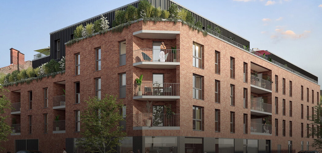 Programme immobilier neuf L'AVANT-SCENE - Béthune : appartements neufs T2–T4 à 5 min du centre-ville (62400) - Référence : 15716