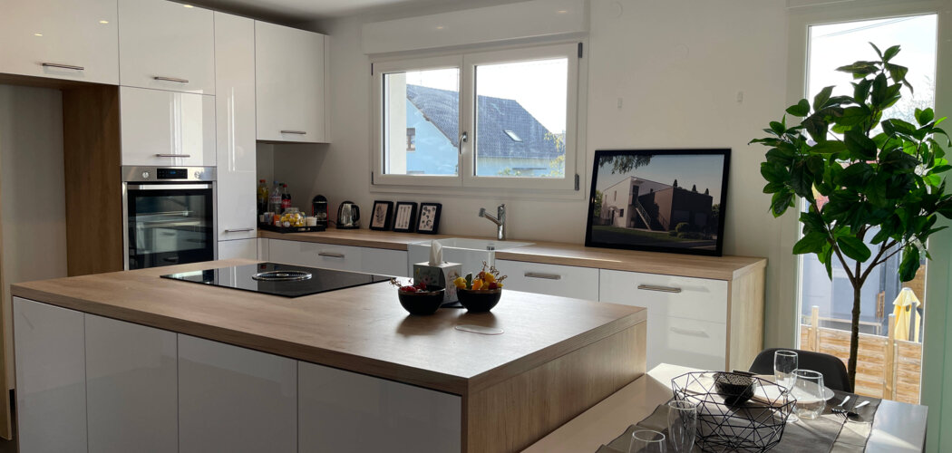 Programme immobilier neuf Les DUOS des POTIERS - Betschdorf : appartements neufs Duo avec jardin ou terrasse près du cœur de bourg (67660) - Référence : 7337