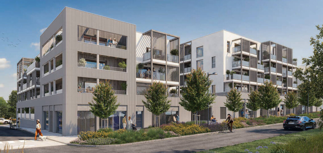 Programme immobilier neuf HEOL - Betton à proximité à pied de la gare (35830) - Référence : 15253