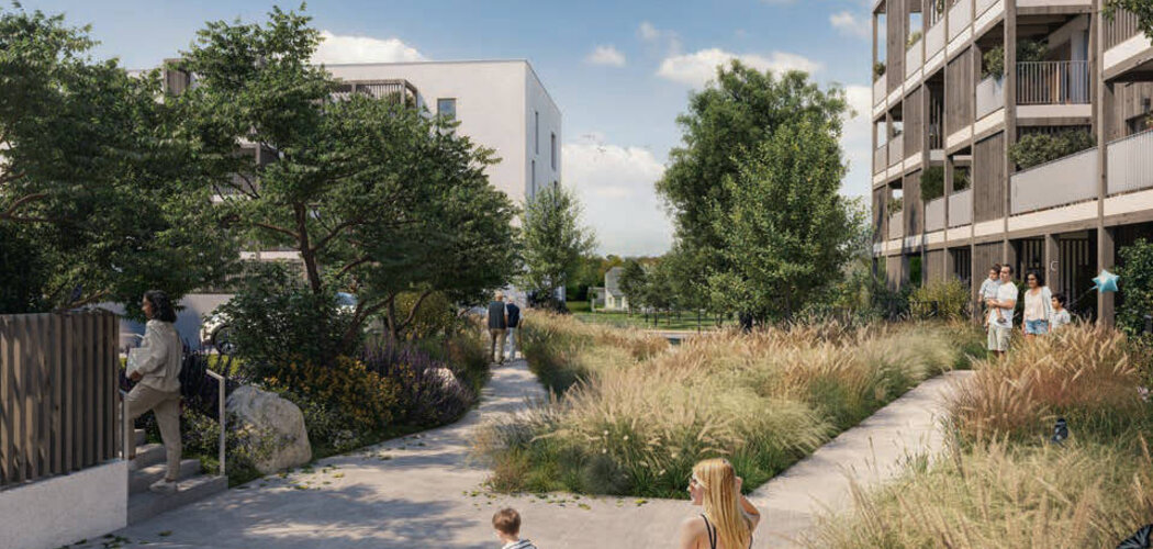 Programme immobilier neuf HEOL - Betton à proximité à pied de la gare (35830) - Référence : 15253