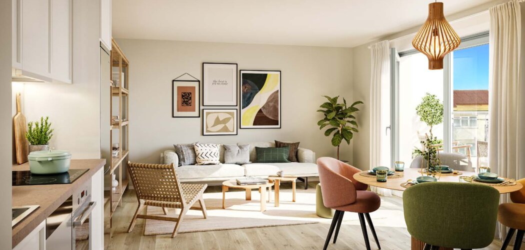 Programme immobilier neuf Ovéa - Béziers : 32 appartements neufs T2–T4 entre les Arènes et le centre-ville (34500) - Référence : 15096