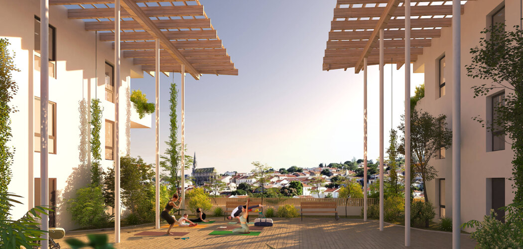 Programme immobilier neuf POLY GARDEN - Béziers cadre de vie moderne à proximité du Polygone (34500) - Référence : 12221