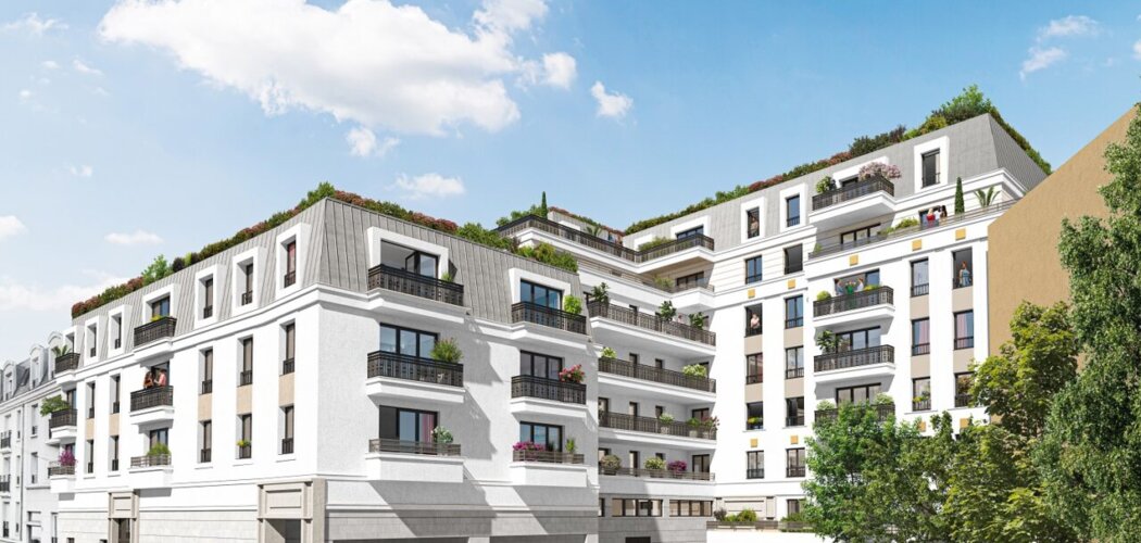 Programme immobilier neuf Les Balcons de Zola - Bezons : appartements neufs du 2 au 4 pièces à 650m du Tram 2 (95870) - Référence : 15316