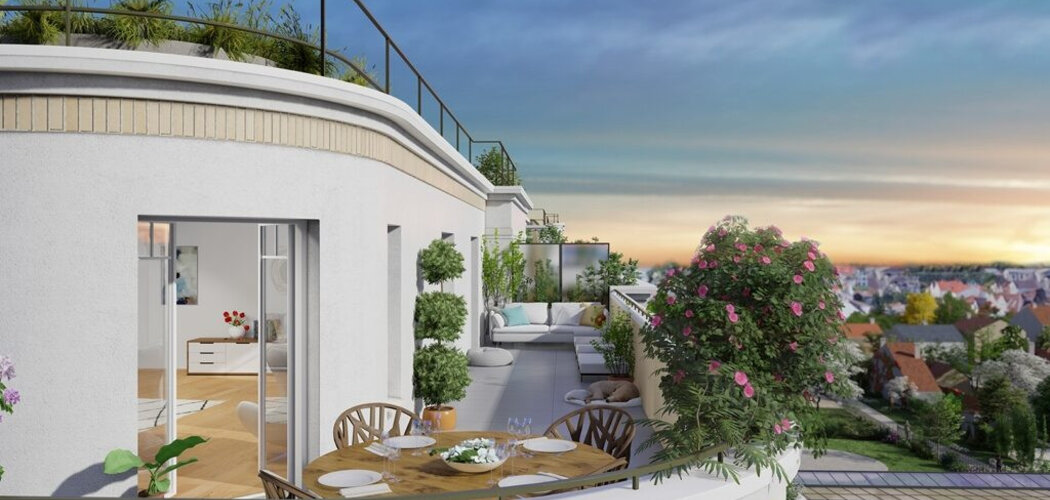 Programme immobilier neuf LES JARDINS ALBERT 1ER -  Bezons : appartements neufs du studio au 5 pièces à 32 min de la Défense (95870) - Référence : 15335