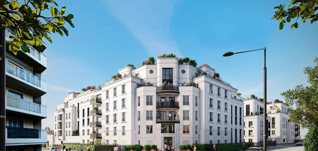 Programme immobilier neuf LES JARDINS ALBERT 1ER -  Bezons : appartements neufs du studio au 5 pièces à 32 min de la Défense (95870) - Référence : 15335