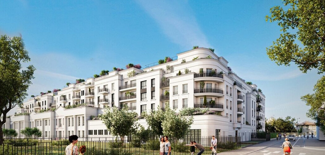 Programme immobilier neuf LES JARDINS ALBERT 1ER -  Bezons : appartements neufs du studio au 5 pièces à 32 min de la Défense (95870) - Référence : 15335