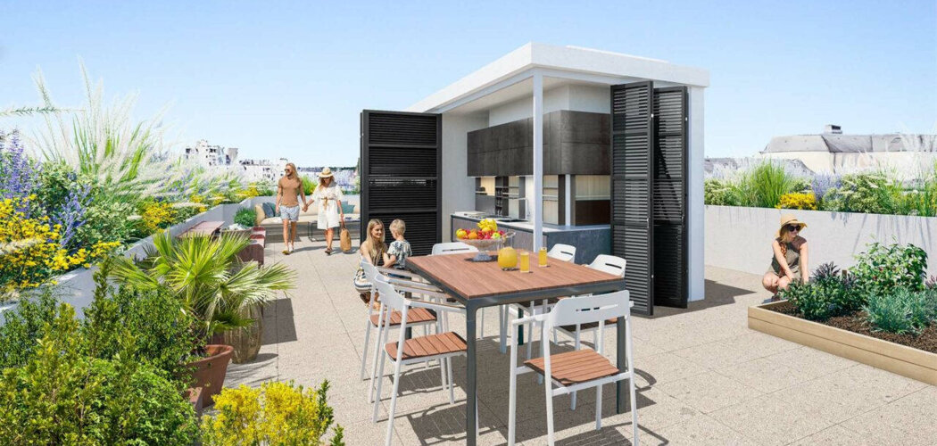 Programme immobilier neuf Square Art Déco - Bezons : Appartements T2–T4 avec terrasses, balcons et proximité La Défense (95870) - Référence : 17171