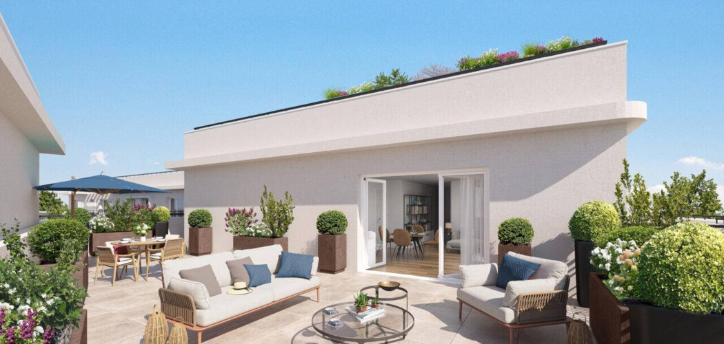 Programme immobilier neuf Square Art Déco - Bezons : Appartements T2–T4 avec terrasses, balcons et proximité La Défense (95870) - Référence : 17171